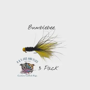 Bumble Bee Crappie Jig (Pack of 3, 1/16 ounce jig)