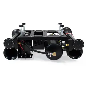 2-Gallon Stealth Spare Tire Delete® Train Horn Kit | 2-Gallon 150 PSI | 12-Volt | Perfect for Trucks & SUV's