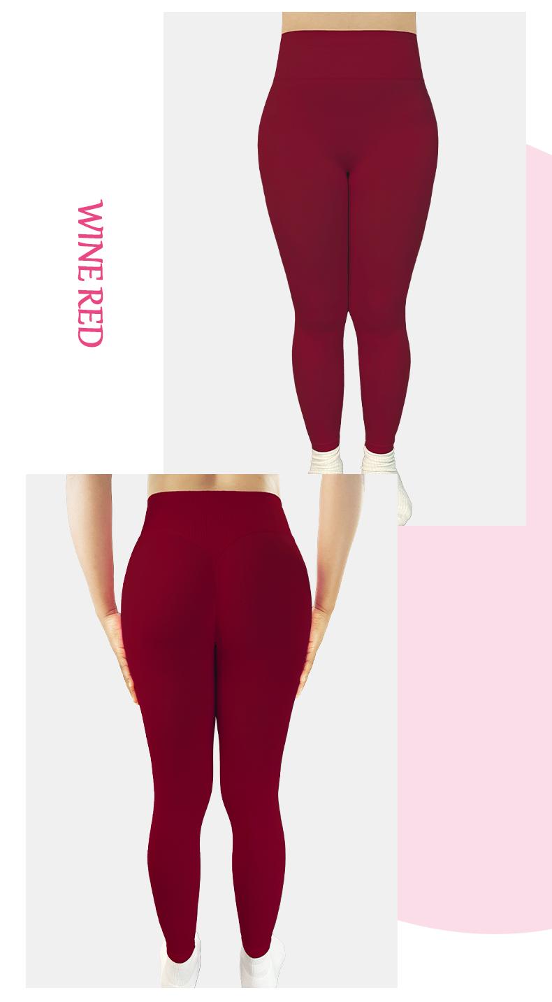 SUOVADUN CK8003 Women's High-Waist Seamless Yoga Leggings Quick Dry Stretchy Activewear Pants for Fitness Workout Casual Attire Soft Breathable Moisture Wicking Hip Lift Athleisure Y-Shaped Tummy-Control Slim Legs