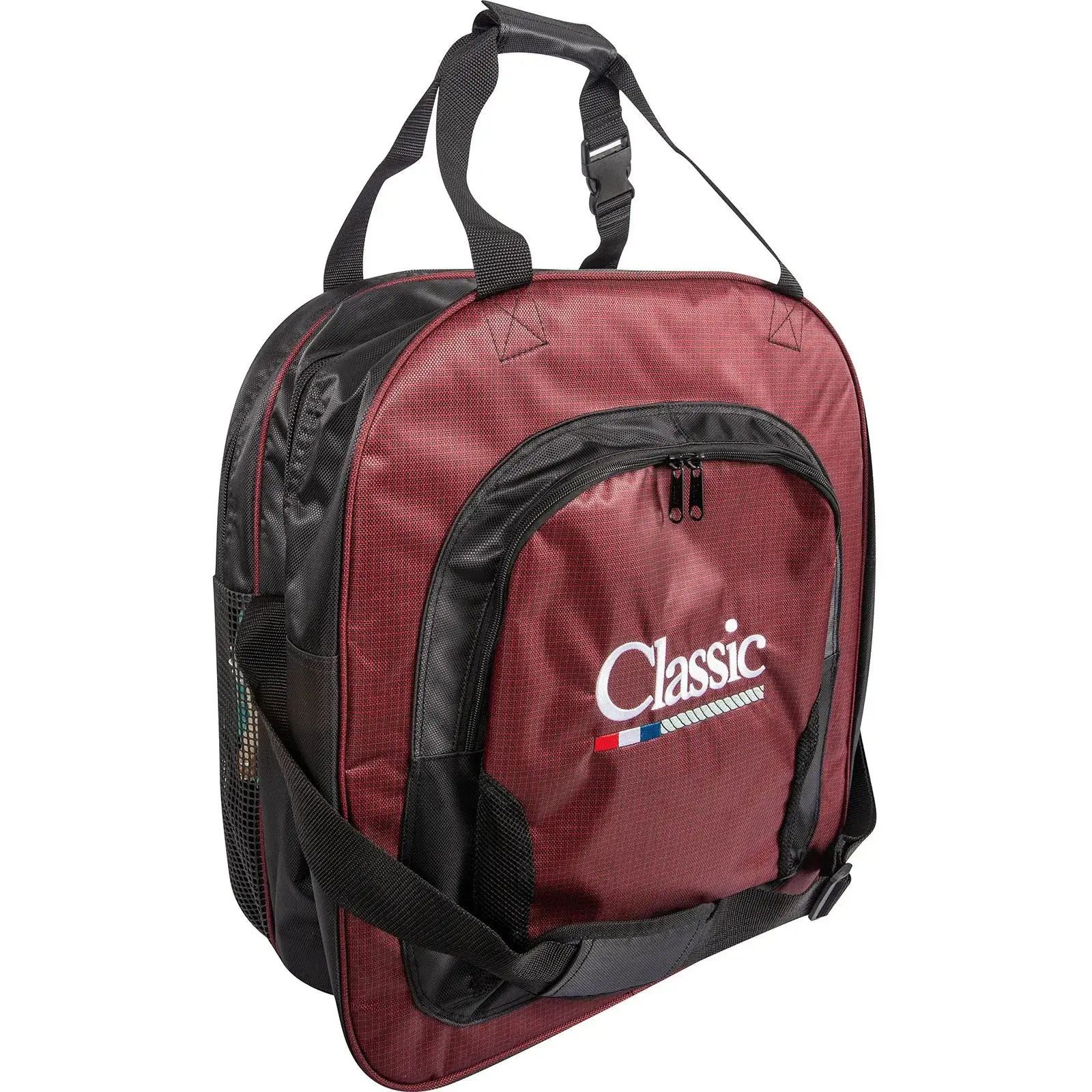 Classic Ropes Super Deluxe Rope Bag- Ruby Basket/Black