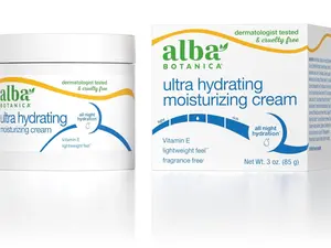Alba Botanica Ultra Hydrating Face & Neck Cream – Vitamin E Moisturizer (3 oz)