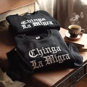 Chinga La Migra Embroidered Sweatshirt, Abolish Ice Embroidery Shirt, No Human Is Illegal, Latino Protest Tee, Social Justice, Ice out of LA