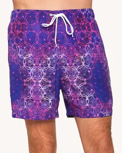 Violet Vibrations Camp Shorts