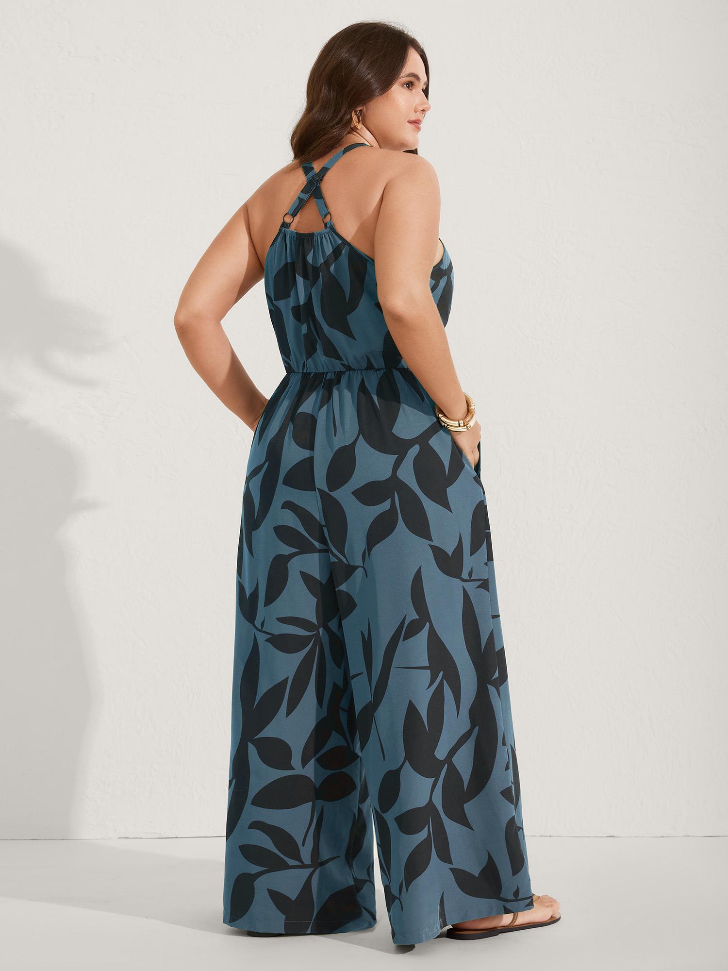 【Easter's Haul】【Work Appropriate】 Bloomchic 2-In-1 Polka Dot Neck-Tie Jumpsuit 2550 Spring Break Gift For Easter's Day Mother's Day 【Easter's Haul】【Work Appropriate】 Bloomchic 2-In-1 Polka Dot Neck-Tie Jumpsuit 2550 Spring Break Gift For Easter's Day Mother's Day