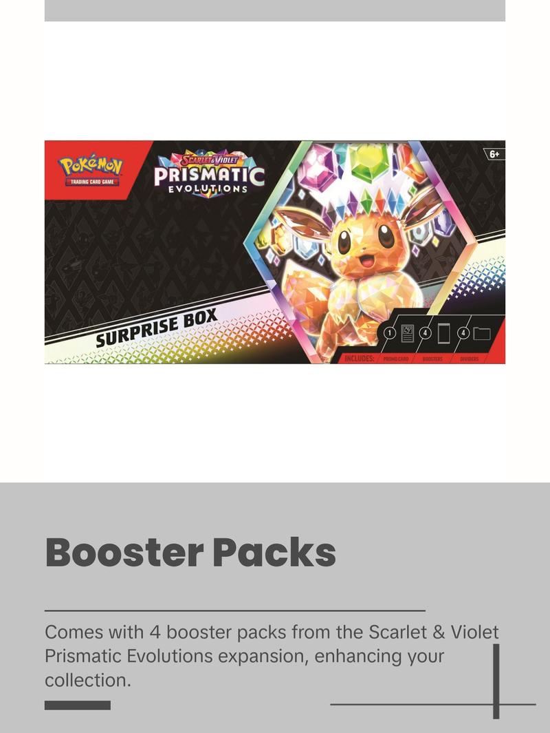 Prismatic Evolutions Surprise Box