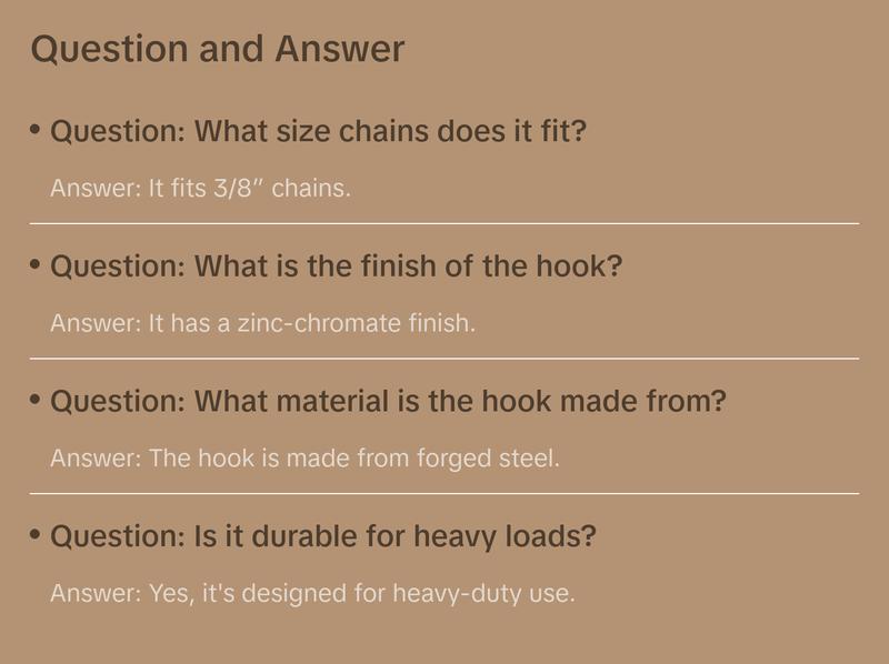 G70 Clevis Grab Hook, 3/8"