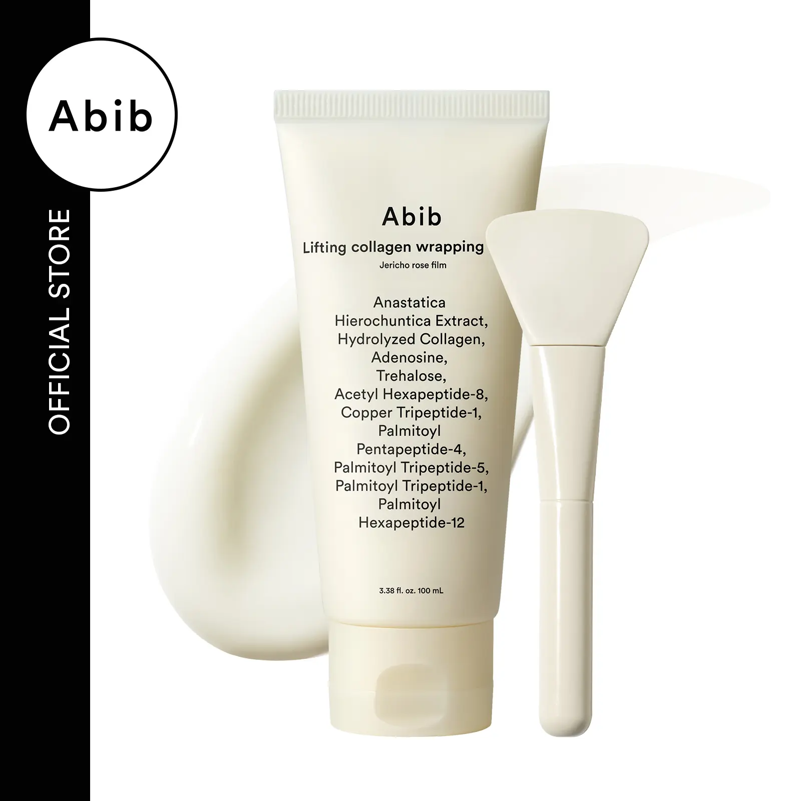 [Abib Official] Lifting Collagen Wrapping Facial Mask, Jericho Rose Film with Nourishing, Pore-Refining, Skin Repair & Tightening Benefits, Firming, Selfcare