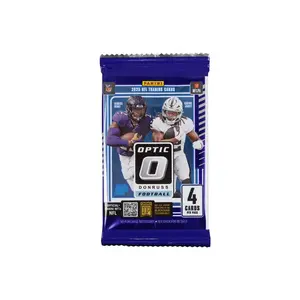 2025 Donruss Optic Football Retail Box PACK - DOWNTOWN, UPTOWN - Sports Trading Card Pack