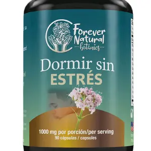 Dormir sin Estrés Natural Sleep Aid for adults with melatonin, valerian root, linden, and more healthy sleep, supplement 90 herbal sleep capsules