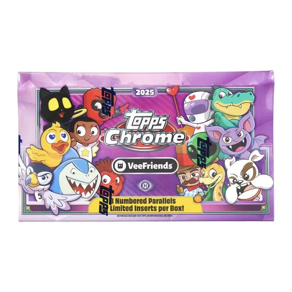 2025 Topps Chrome VeeFriends Hobby Trading Cards