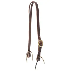 Jeffers Poplar Head Premium Oiled Harness Leather 1"W Split Ear Headstall Jeffers Poplar Head Premium Oiled Harness Leather 1"W Split Ear Headstall