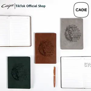 Vintage Leather Journal for Men, A5 Soft Cover 256 Pages, Lion Embossed Notebook for Writing, Travel, Bible Study & Prayer, Perfect Gift for Lion Lovers, Husband & Father