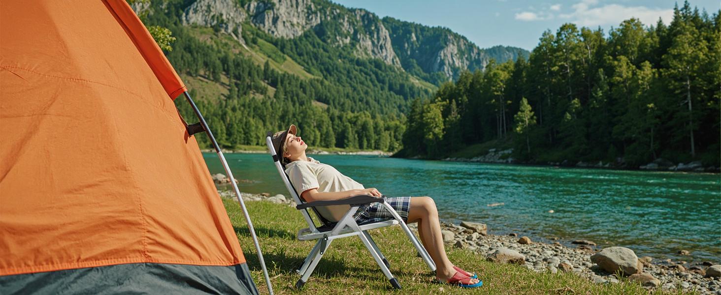 Zero Gravity Chair, Reclining Camping Lounge Chair, Reclining Patio Chairs with Cup Holder Trays and Removable Cushion, Folding Recliner for Indoor and Outdoor Zero Gravity Chair, Reclining Camping Lounge Chair, Reclining Patio Chairs with Cup Holder Trays and Removable Cushion, Folding Recliner for Indoor and Outdoor