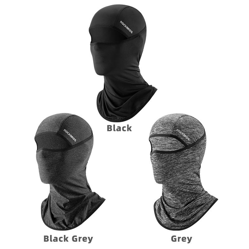 ROCKBROS Summer Balaclava Face Mask Cooling Neck Gaiter Breathable Face Covering Fishing Motorcycle Cycling for Men Women