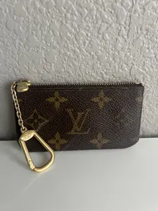 Pre-owned Louis Vuitton Canvas Small Leather Goods Monogram Key Cles