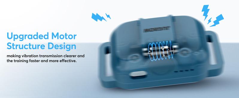 Jugbow Dog Training Collar - 3/4 Mile Dog Shock Collar with Remote for Large Medium Small Dogs, Rechargeable IPX8 Waterproof E-Collar with 99 Blunt Stimulation Levels, Tone or Vibration Mode, LED Light & Security Lock T-100