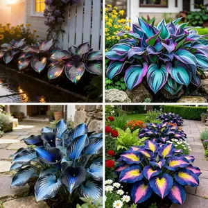 1000+ Hosta Seeds for Outdoor Planting – Long Lasting Perennial Shade Plants for Backyard Landscaping