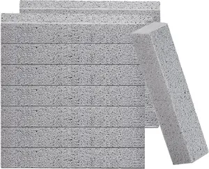 14 Pack Pumice Stone for Toilet Bowl Cleaning, Powerfully Cleans Hard Water Rings, for Cleaning Toilets, Bathtubs, Grills, Swimming Pools, Sinks