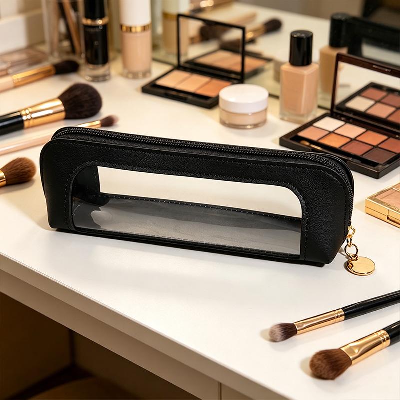 Combination storage bag,Portable Makeup Brush Bag,Zipper Storage Bag Organizer Pouch,Versatile Storage Stationery, Travel Storage Bag, Portable Cosmetic Storage Bag，Essential storage bag for fashionable girls