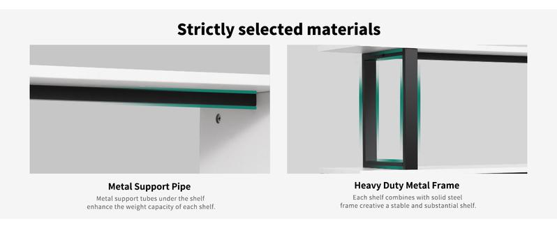 DWVO 5-Tier Bookshelf, S-Shaped Z-Shelf Bookshelves and Bookcase, Modern Freestanding Multifunctional Decorative Storage Shelving for Living Room Home Office, Cream White