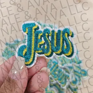 Jesus Retro Hat Patch (3 Patches)