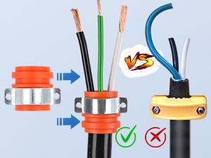 Nilight 30 Amp RV Replacement Plug 125 Volt Heavy Duty Male with Handle ETL Listed NEMA TT-30P for Camper Caravan Motorhome Van Trailer