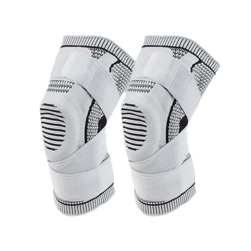 Men & Women's 2-Pack Sports Knee Sleeves - Compression Knee Brace for Running, Basketball, Joint Support & Fitness, Sports Knee Sleeve Knee Booster Knee Pad