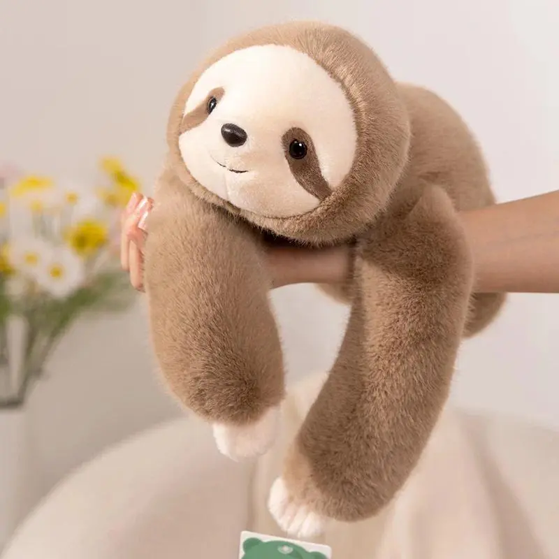 Soft Fabric Cute Animal-Shaped Plush & Stuffed Toys - Long-Arm Back-Carried Panda, Dinosaur, Bear, Koala - Unisex Kids Novelty Toys, Ideal Gifts for Friends, Plush Gag Toys & Practical Jokes