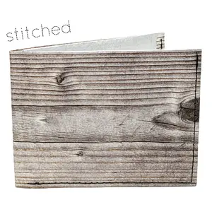 Wood Billfold - DYNOMIGHTY Tyvek® Billfold