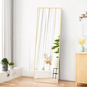 CONCETTA 59"x16" Rectangle Full Length Mirror, Full Body Standing Mirror Floor Mirrors
