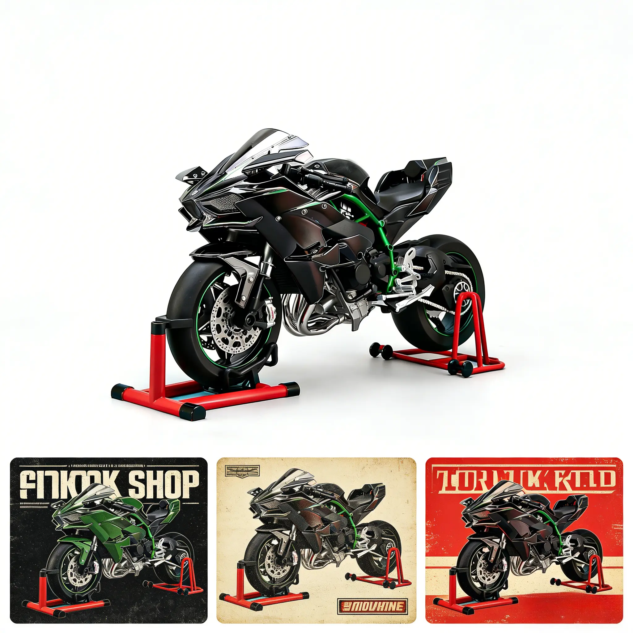 XLG Electric Motorcycle Model, 1:6 Scale, Grateful Kids Gifts, Car Kid Toy, Toys for Grown Ups, Alloy Dynamic Model, Motorcycle with Soundings and Lights and Spray, Bedazzling, Toys, Stranger Things, Things to Buy Durable