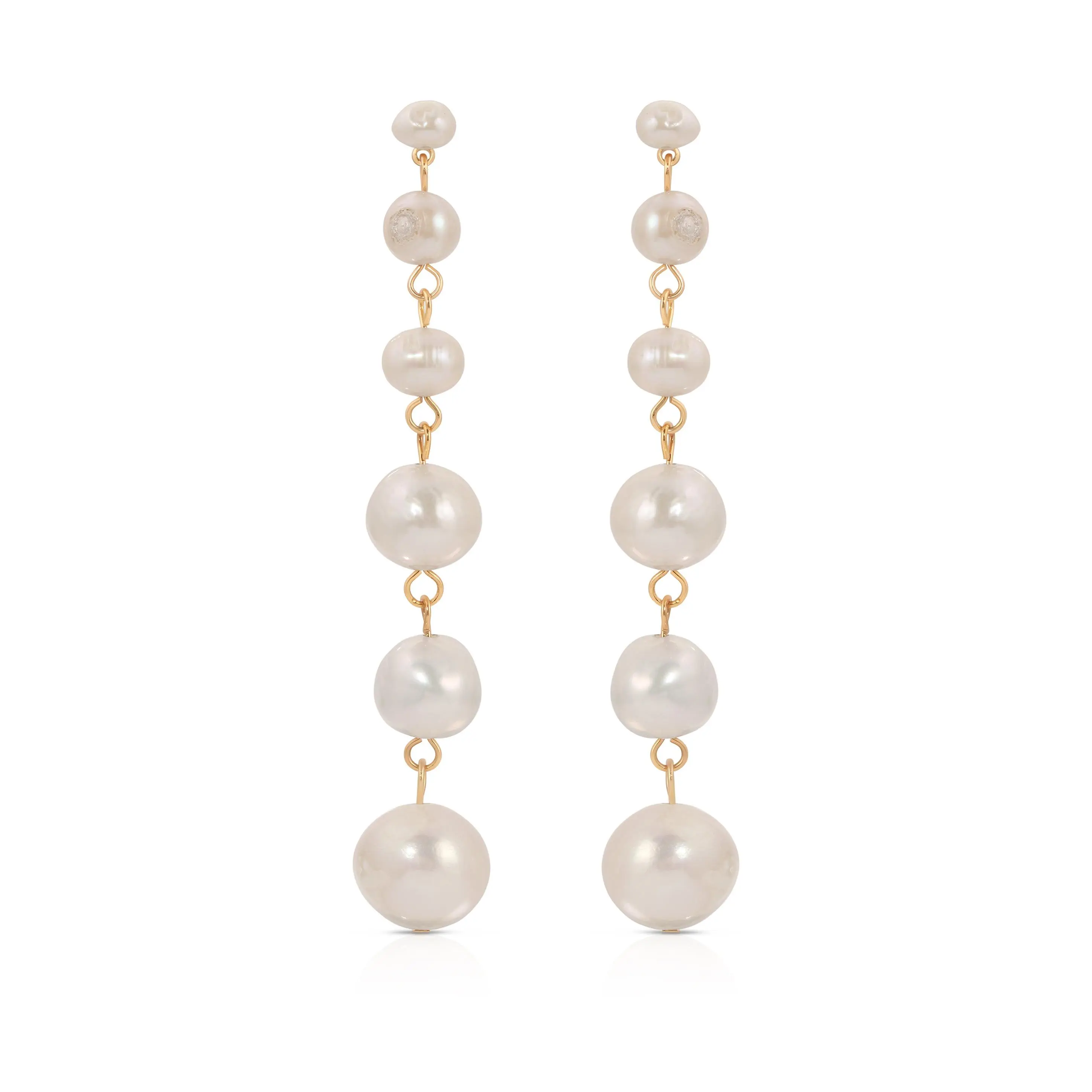 Graduating Freshwater Pearl Earrings