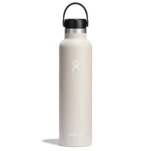 Hydro Flask 24oz Standard Mouth Bottle - Oat: Double-Wall, BPA-Free, Leakproof