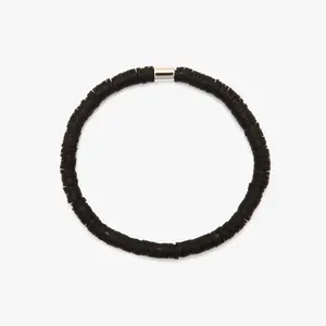 Black Seascape Stretch Bracelet Black Seascape Stretch Bracelet