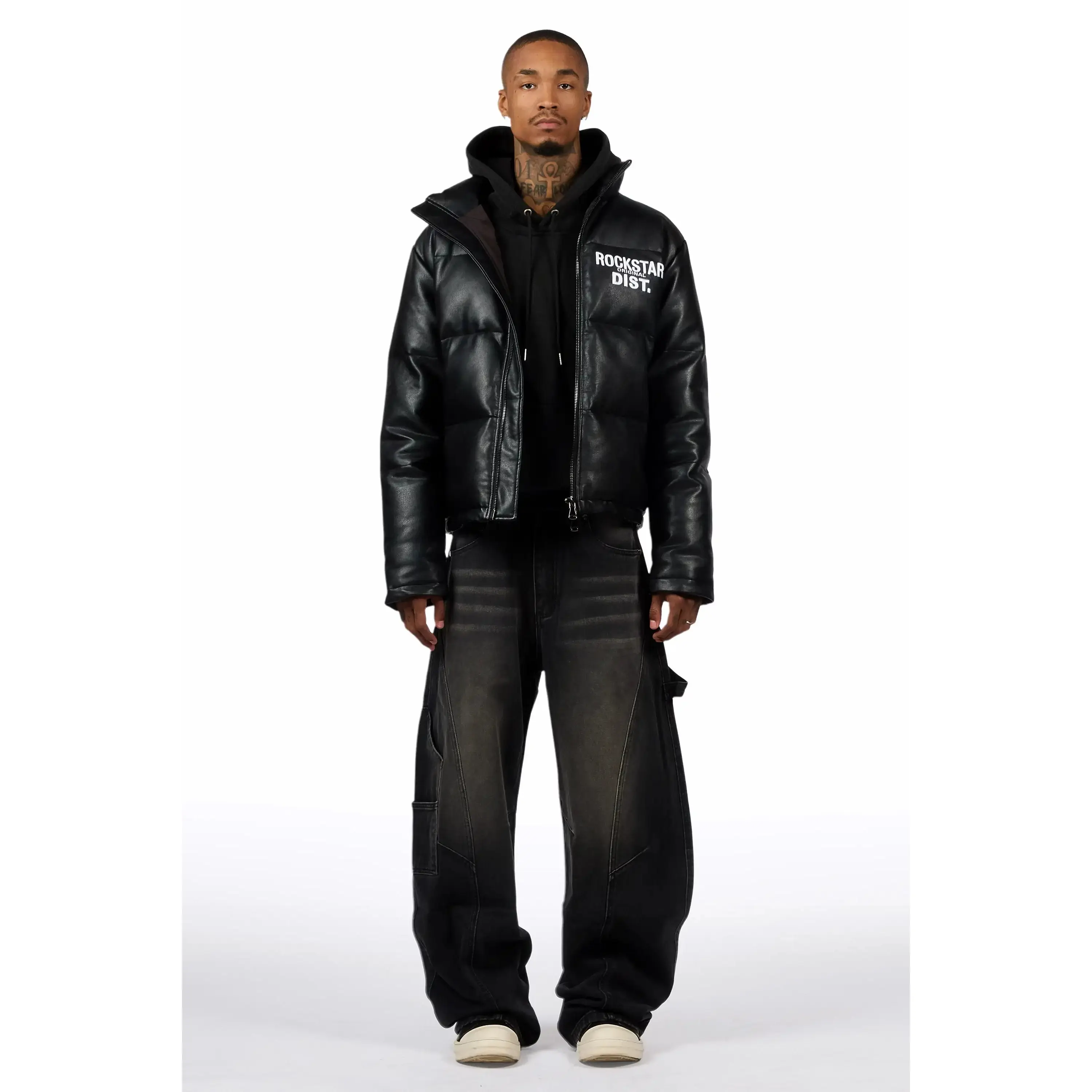 Malix Dark Grey Barrel fit Jean