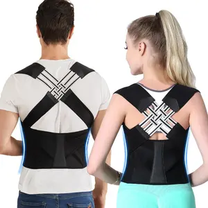 Posture Corrector for Women Men : Adjustable Lightweight Upper Back Brace for Neck Shoulder & Upper Back Pain Relief - Improve Posture Correct Hunchback Slouching Kyphosis