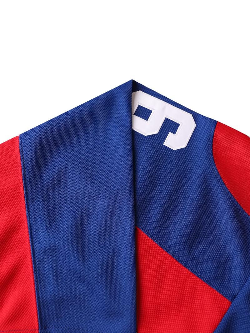 Men Mighty Ducks Jersey #33 Bombay #96 Conway #99 Banks Jersey,Movie Ice Hockey Jersey for Men Christmas gifts UglySweater