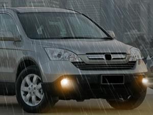 Nilight Fog Lights Assembly Compatible with 2007 2008 2009 Honda CRV EX EX-L LX Light Replacement Clear Lens Driver and Passenger Side