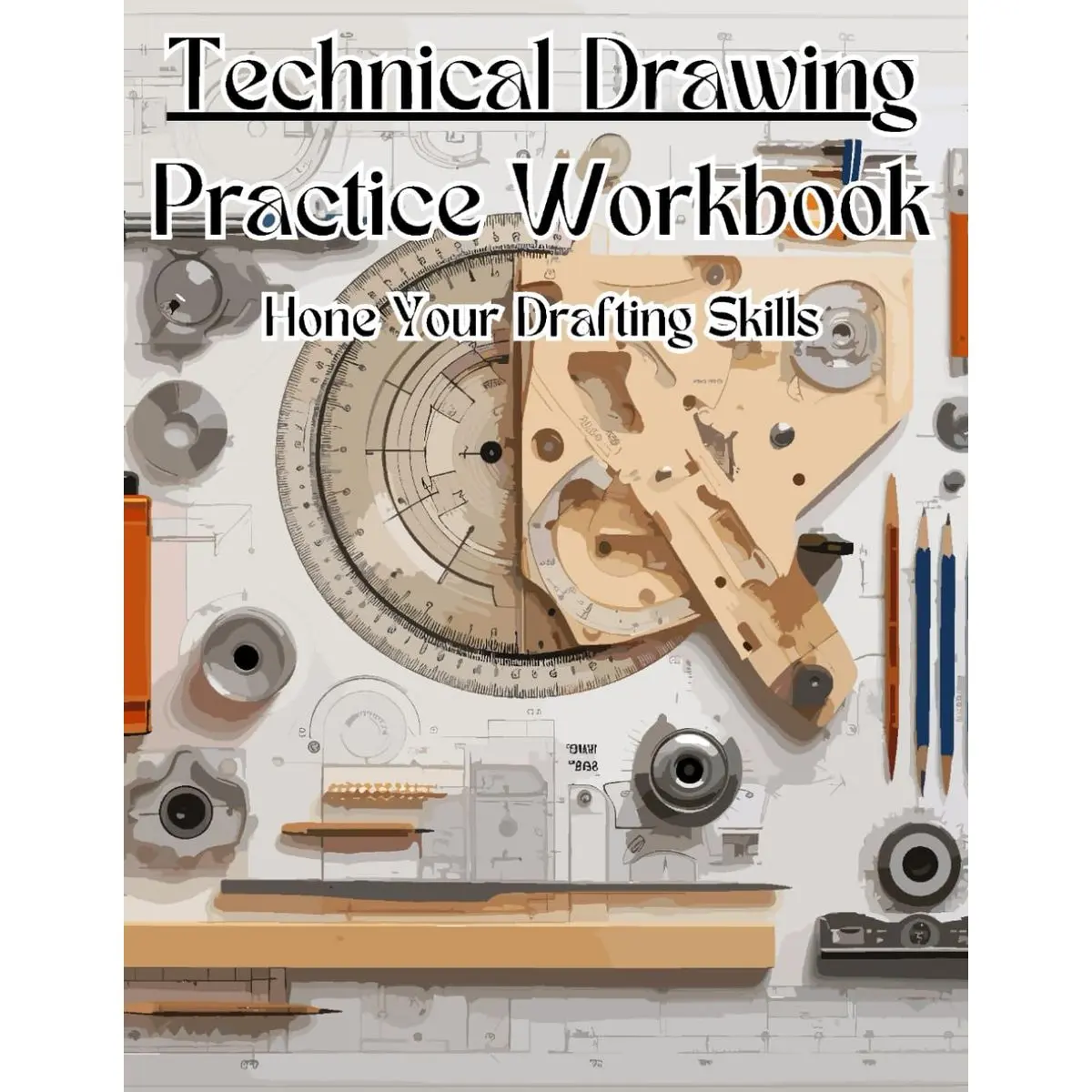 Technical Drawing Practice Workbook: Hone Your Drafting Skills Paperback – August 31, 2023