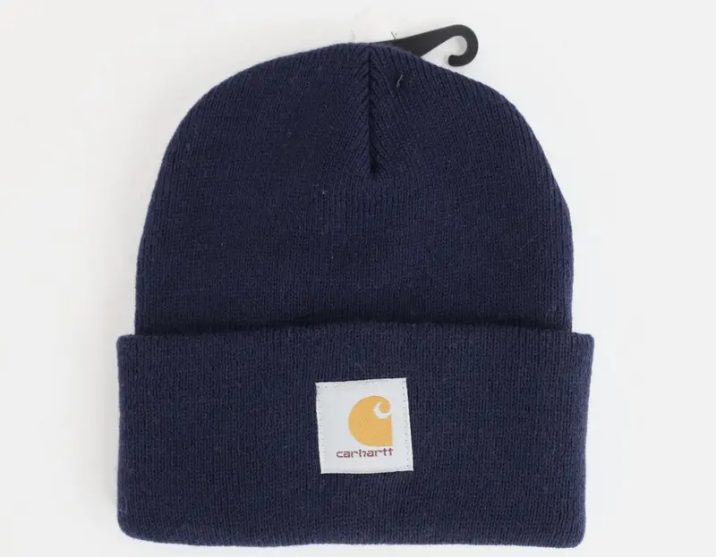 Deadstock Vintage 90s Streetwear Textured Fuzzy Shag Beanie  display picture 2