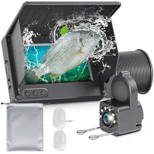 Underwater Fishing Camer and Fish Finder,Waterproof, 4.3" HD Screen with Night Vision,Mounting on Fishing Pole, Watching Essentials for Fishing,Outdoor Fishing Equipment,Perfect gift