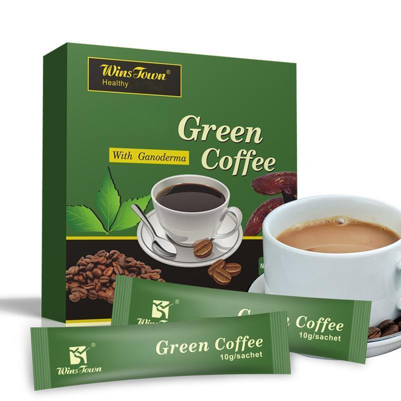 Green coffee, 200g, 18 sachets, convenient for carrying.