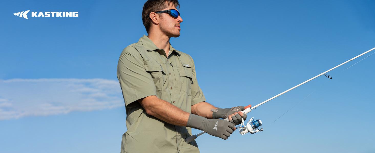 KastKing Centron Lite Casting Rod and Reel Combo, IM6 Graphite 2Pc Blanks, Stainless Steel Guides with Ceramic Rings, Contoured EVA Handles & Fighting Butt, Split or Full Rear Handle Design, 10 Models