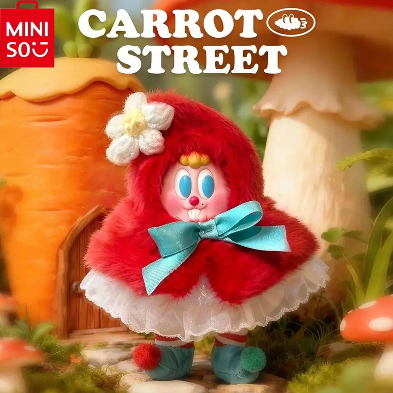 MINISO Radish Street Fantasyland Series Blind Box - Cute Collectible Vinyl Figurine with Removable Accessories, Storybook Design, Ideal Gift for Women, Back to School Item, Blind Bag Unboxing