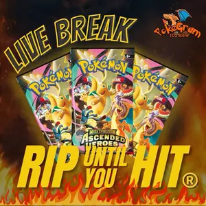 RTYH Ascended Heroes Rip Until You Hit Booster Packs
