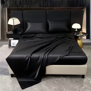Luxurious 4pcs Light Luxury Colorful Dot Four-Piece Set with 1 Fitted Sheet, 1 Sheet, 2 Pillowcases, Suitable for Home Bedrooms, Guest Rooms And Hotels. It Is of High Quality, Comfortable And Durable