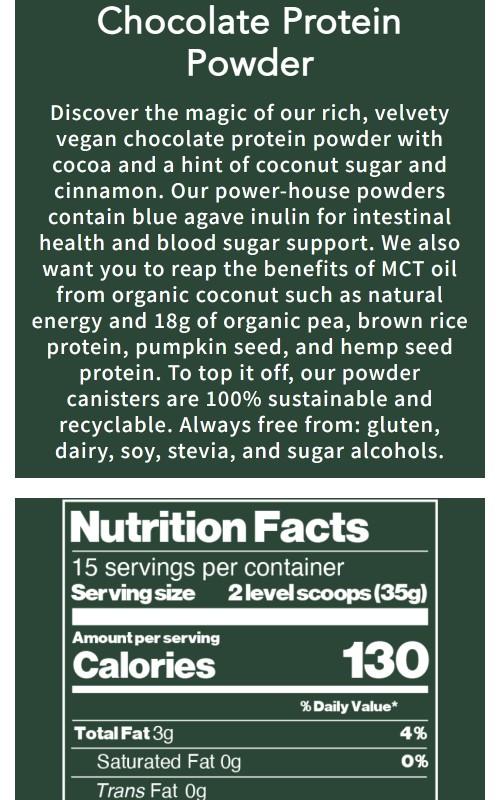 ALOHA Chocolate Protein Powder - 15 Servings - Certified USDA Organic - 100% Plant-Based - 18g Of Protein ALOHA Chocolate Protein Powder - 15 Servings - Certified USDA Organic - 100% Plant-Based - 18g Of Protein