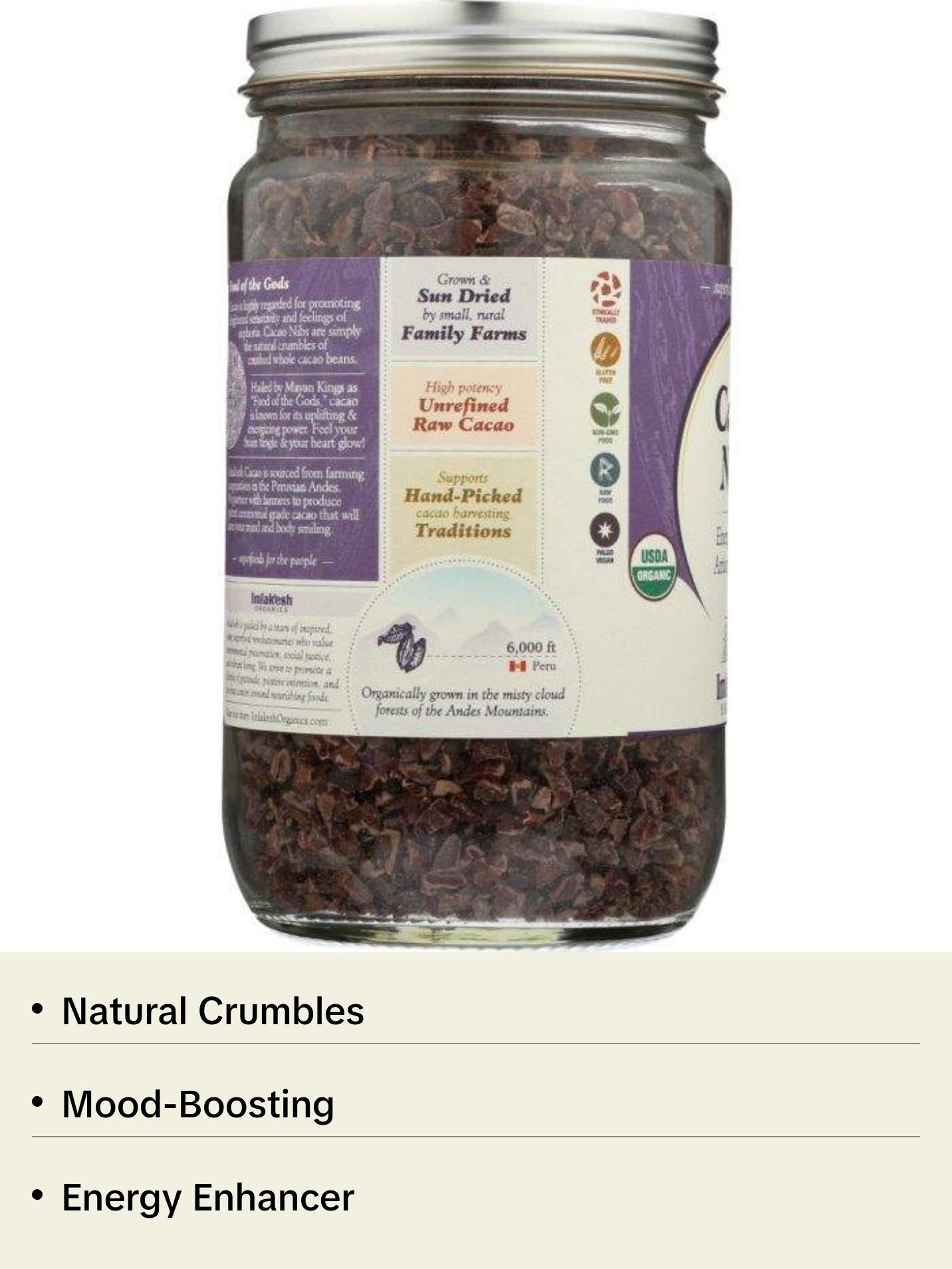 Cacao Nibs, 16 oz