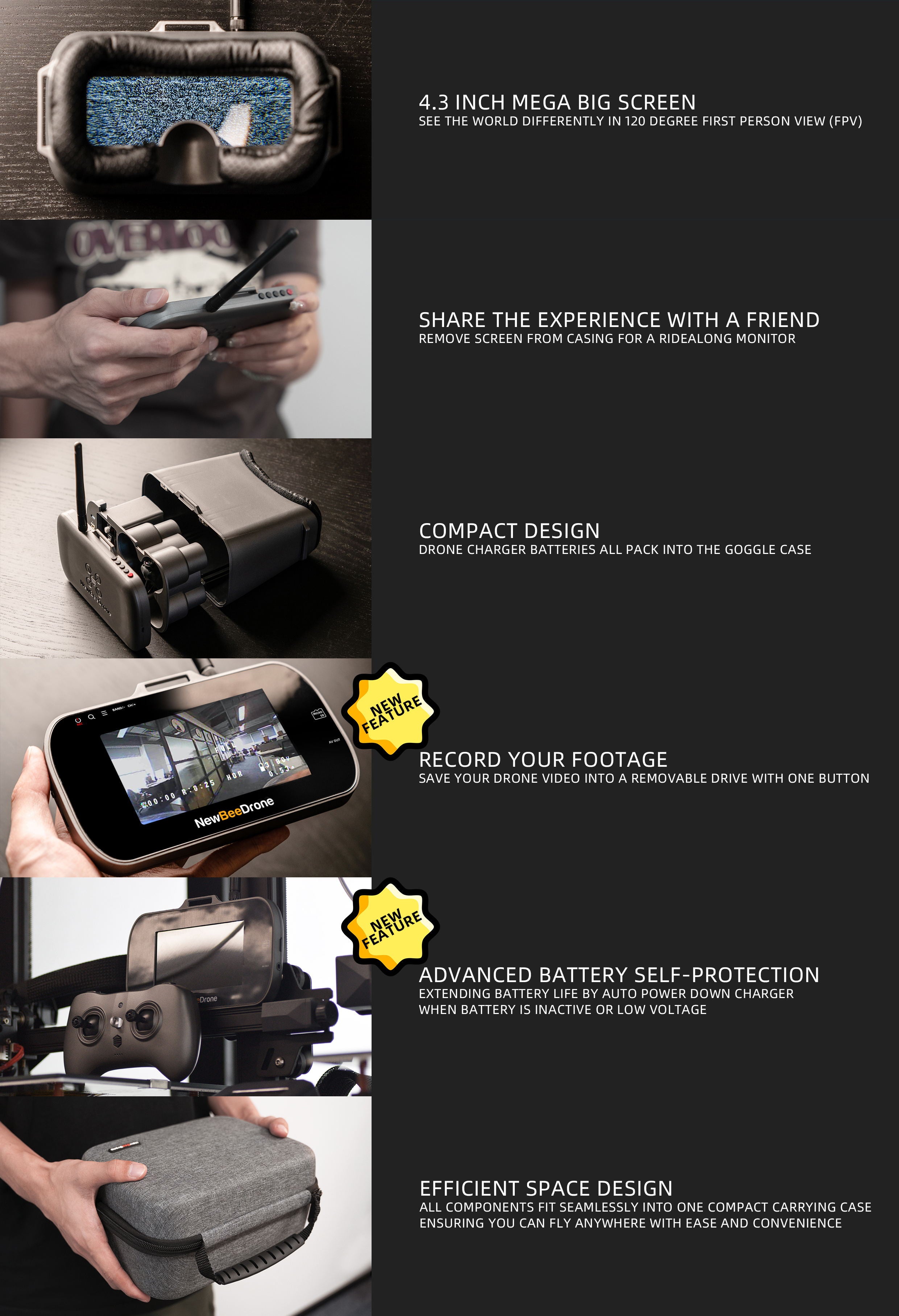 NewBeeDrone VRDrone RTF Bundle Kit V2.5