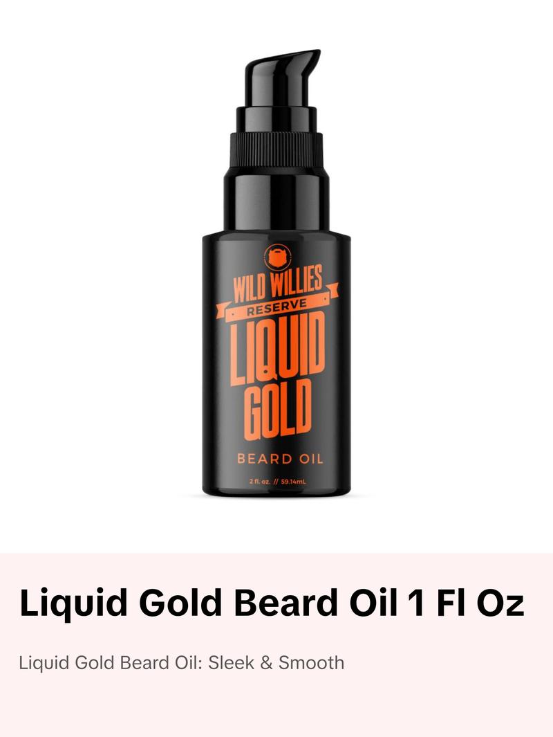 Liquid Gold Luxury Beard Oil - On the best for your beard Hair Care Comfort Hair Care Comfort
